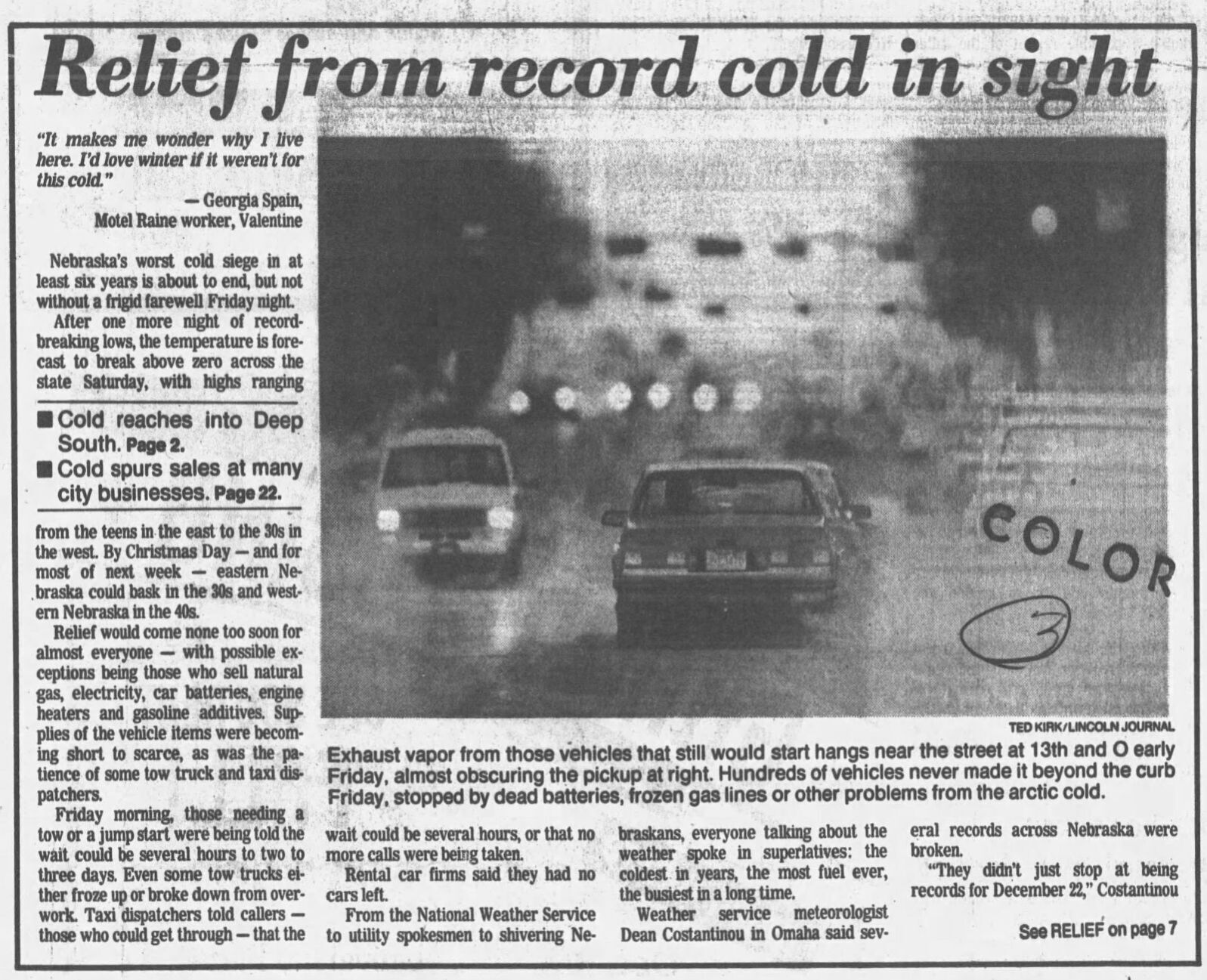 Lincoln Journal Star - Dec. 22, 1989